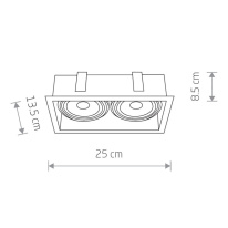 Купить Встраиваемый светильник Nowodvorski 9412