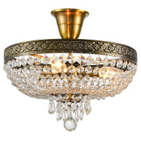 Фото Люстра на штанге Natali Kovaltseva BAROCCO 81404/4C ANTIQUE