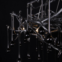 Подвесная люстра LOFT IT 10068/1000 BK в интернет магазине Гет Лайт