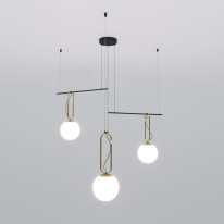 Фото Подвесной светильник Eurosvet 70143/3 черный