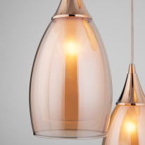 Подвесной светильник Eurosvet 50085/3 золото в интернет магазине Гет Лайт