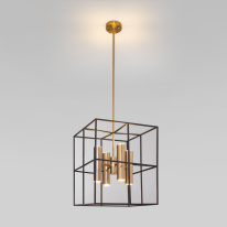 Фото Люстра на штанге Eurosvet 70142/8 латунь