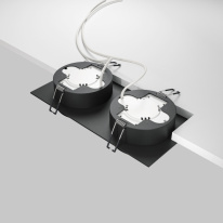 Купить с доставкой по Москве и России Встраиваемый светильник Maytoni Technical DL086-02-GX53-SQ-B