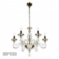 Подвесная люстра iLamp P2328-6 GD в интернет магазине Гет Лайт