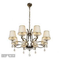 Подвесная люстра iLamp P7505-8 nic в интернет магазине Гет Лайт