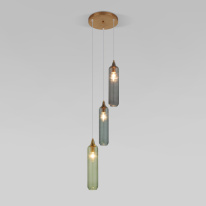 Фото Каскадная люстра Eurosvet 50252/3 латунь