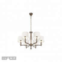 Подвесная люстра iLamp P2404-6 Nickel в интернет магазине Гет Лайт