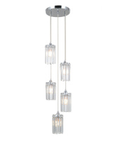 Фото Каскадная люстра Moderli Moderli V10756-5P Levi подвесной