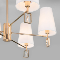 Купить Люстра на штанге Eurosvet 60137/6 золото