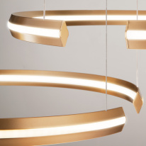 Купить Подвесная люстра Eurosvet 90280/3 золото Smart