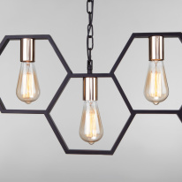 Купить Подвесная люстра Eurosvet 70117/5 черный