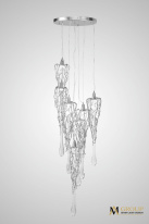 Фото Каскадная люстра AM Group MANTECADO D600-7 CH