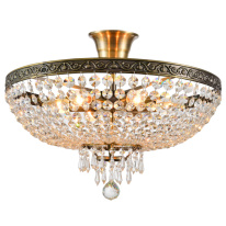 Фото Люстра на штанге Natali Kovaltseva ROCOCO 81407/6C ANTIQUE