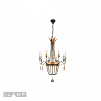 Подвесная люстра iLamp Loft6222-8 в интернет магазине Гет Лайт