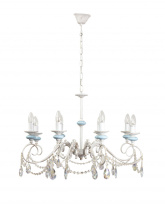 Подвесная люстра Abrasax L.8303-8CREAM/G Фото Подвесная люстра Abrasax L.8303-8CREAM/G