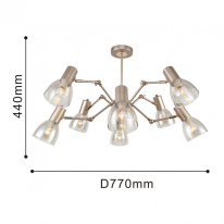 Купить Люстра на штанге F-Promo 2660-8U