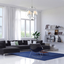 Подвесная люстра ARTE Lamp A9022SP-5CC в интернет магазине Гет Лайт