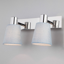 Фото Бра Eurosvet 20080/2 хром/голубой