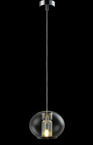Подвесной светильник Crystal Lux BELEZA SP1 E CHROME Купить с доставкой по Москве и России Подвесной светильник Crystal Lux BELEZA SP1 E CHROME