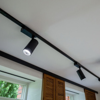 Купить Светильник на шине Elektrostandard Baril Черный 40W 4200K (LTB47) однофазный