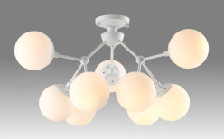 Купить Люстра на штанге Crystal Lux MEDEA PL9 WHITE