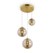 Каскадная люстра Maytoni P074PL-03BS Фото Каскадная люстра Maytoni P074PL-03BS