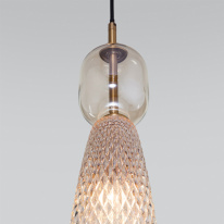 Купить Подвесной светильник Eurosvet 50211/1 янтарный