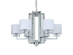 Фото Подвесная люстра Newport 35406+1/C chrome без абажуров