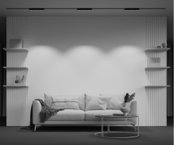 Купить с доставкой по Москве и России Светильник на шине Maytoni Technical TR082-1-18W3K-M-B