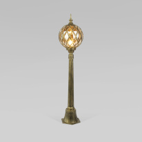 Фото Садово-парковый светильник Elektrostandard Sirius F черное золото