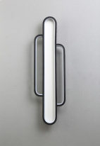 Цена на Бра Crystal Lux SOBRE AP35W LED H600 V1 BLACK