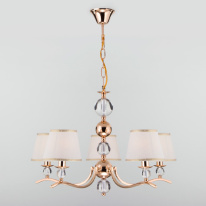 Фото Подвесная люстра Eurosvet 60097/5 золото