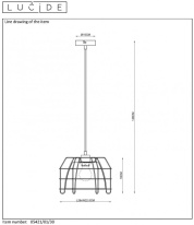 Купить с доставкой по Москве и России Подвесной светильник LUCIDE 05421/01/30