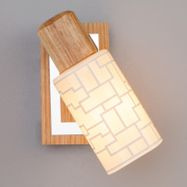 Цена на Спот Eurosvet 20029/1 хром/светлое дерево