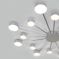 Цена на Накладная люстра Eurosvet 90242/16 хром