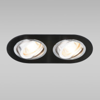 Фото Встраиваемый светильник Elektrostandard 1061/2 MR16 BK черный