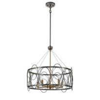 Люстра на штанге Vele Luce VL4104P05 Фото Люстра на штанге Vele Luce VL4104P05