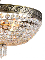 Цена на Люстра на штанге Natali Kovaltseva BAROCCO 81404/6C ANTIQUE