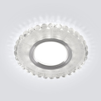 Фото Встраиваемый светильник Elektrostandard 2245 MR16 SL/WH зеркальный/белый