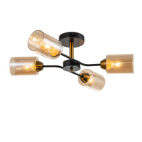 Люстра на штанге Escada 1131/4P Black/Gold Фото Люстра на штанге Escada 1131/4P Black/Gold