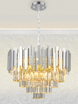 Купить Подвесная люстра Natali Kovaltseva VERTIGO 81440/8C SILVER