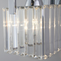 Купить Бра Eurosvet 10126/1 хром/прозрачный хрусталь Strotskis (10117/1)