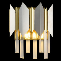 Бра Natali Kovaltseva QUEEN 79006/2W BRASS SILVER в интернет магазине Гет Лайт