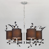 Фото Подвесная люстра Eurosvet 70071/6 хром