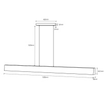 Подвесной светильник Mantra 7541 в интернет магазине Гет Лайт