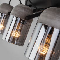 Спот Eurosvet 20122/3 черный/тертый серый в интернет магазине Гет Лайт