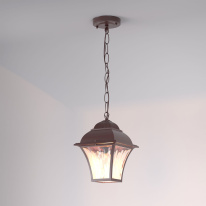 Купить Подвесной уличный светильник Elektrostandard GL 1009H шоколад