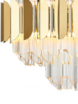 Купить Каскадная люстра Natali Kovaltseva RIVERA 81443/6C GOLD