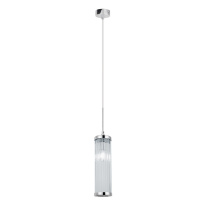 Подвесной светильник Crystal Lux TADEO SP1 D100 CHROME/TRANSPARENTE Купить Подвесной светильник Crystal Lux TADEO SP1 D100 CHROME/TRANSPARENTE