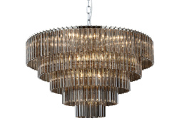Фото Каскадная люстра Newport 8708+17/C fume